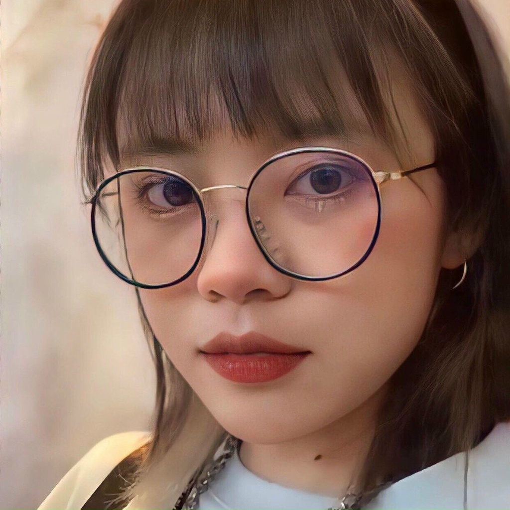 Mắt kính nam nữ giả cận gọng kính cận tròn không độ chống tia UV phong cách Ulzzang đẹp giá rẻ LUMINA 073