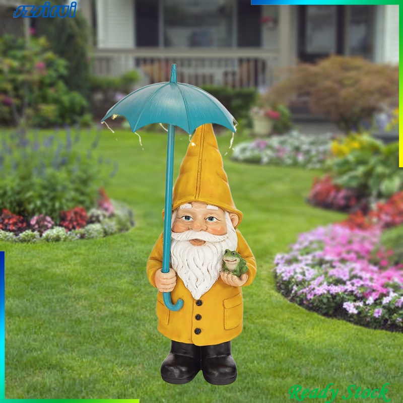 Đèn Led Hình Tượng Gnome Sử Dụng Năng Lượng Mặt Trời Trang Trí Sân Vườn