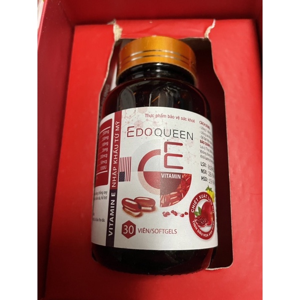 VIÊN UỐNG ĐẸP DA BỔ SUNG VITAMIN E CHO DA [ HỘP 30 VIÊN ]