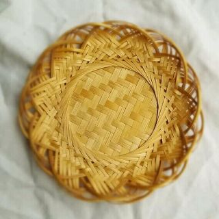 Đĩa tre cánh sen 19cm