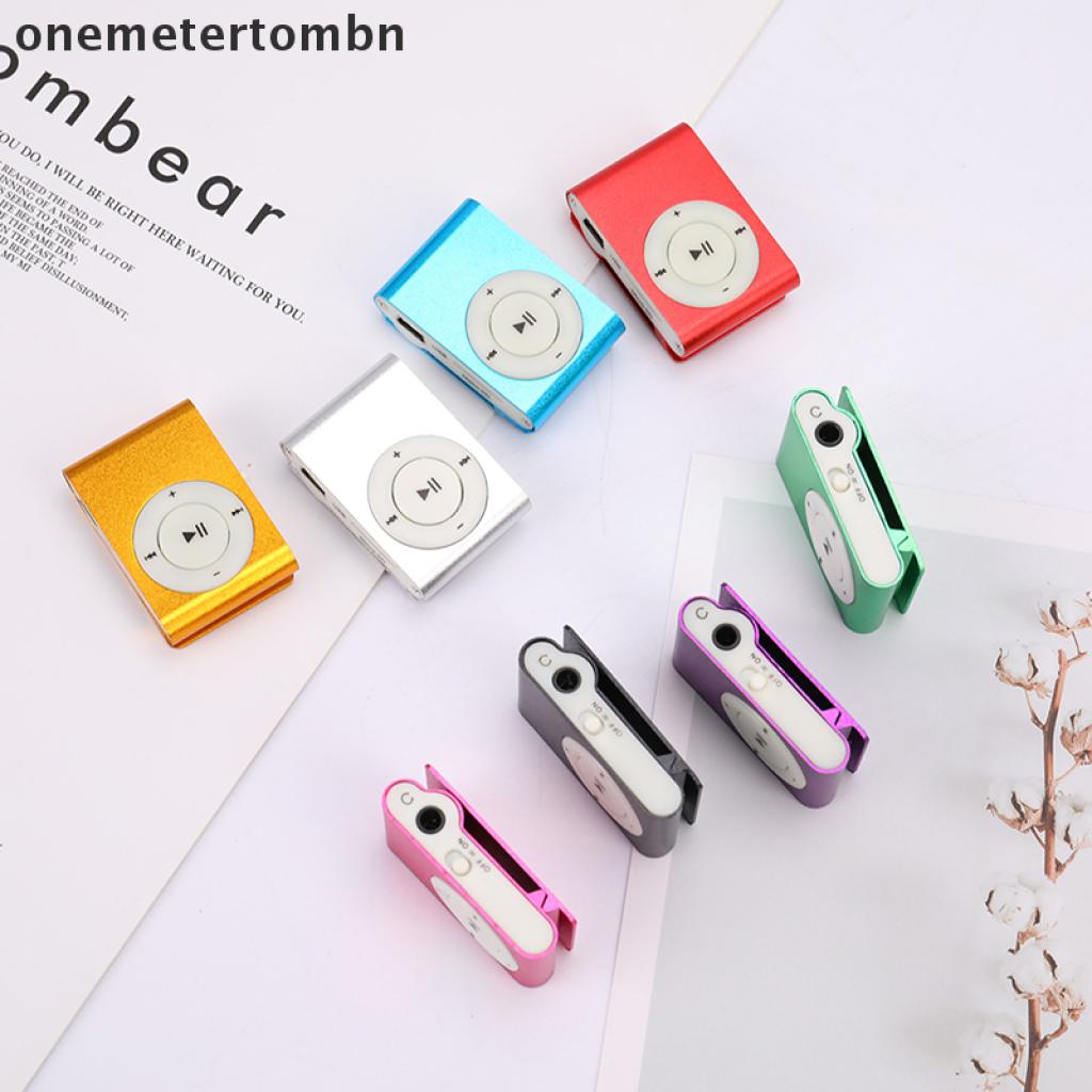 Máy nghe nhạc MP3 mini hỗ trợ thẻ nhớ Micro TF 32GB chất lượng