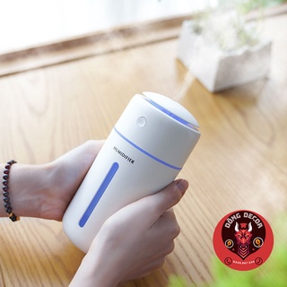 Máy khuyếch tán tinh dầu humidifier - xịt nước hoa - xông tinh dầu - phun sương tự động mini sạc USB