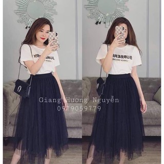 Áo phông nữ BBR in lồng HLU0319