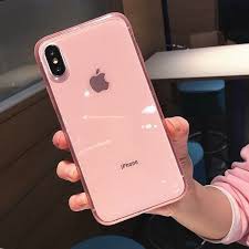 Ốp Lưng Màu Pastel Trong Suốt cho Iphone từ 6 đến 11ProMax ( 3 màu pha - ĐEN TRONG HỒNG ) - ỐP IPHONE