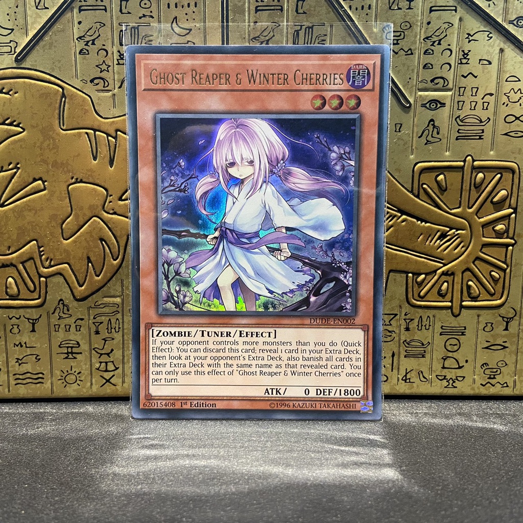 Ghost Reaper & Winter Cherries - DUDE-EN002 - Ultra Rare 1st Edition