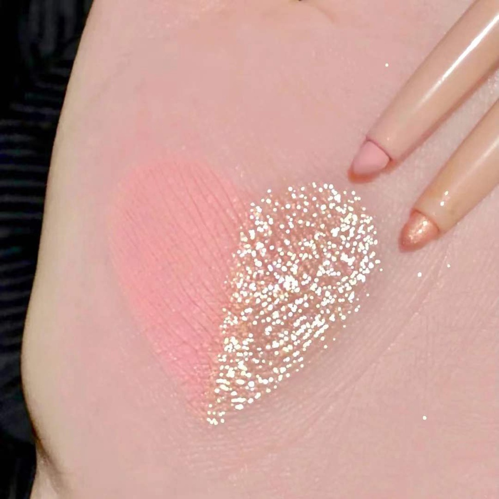 Bút Kẻ Mắt Bắt Sáng Lâu Trôi Chống Thấm Nước Màu Trắng Ngọc Trai