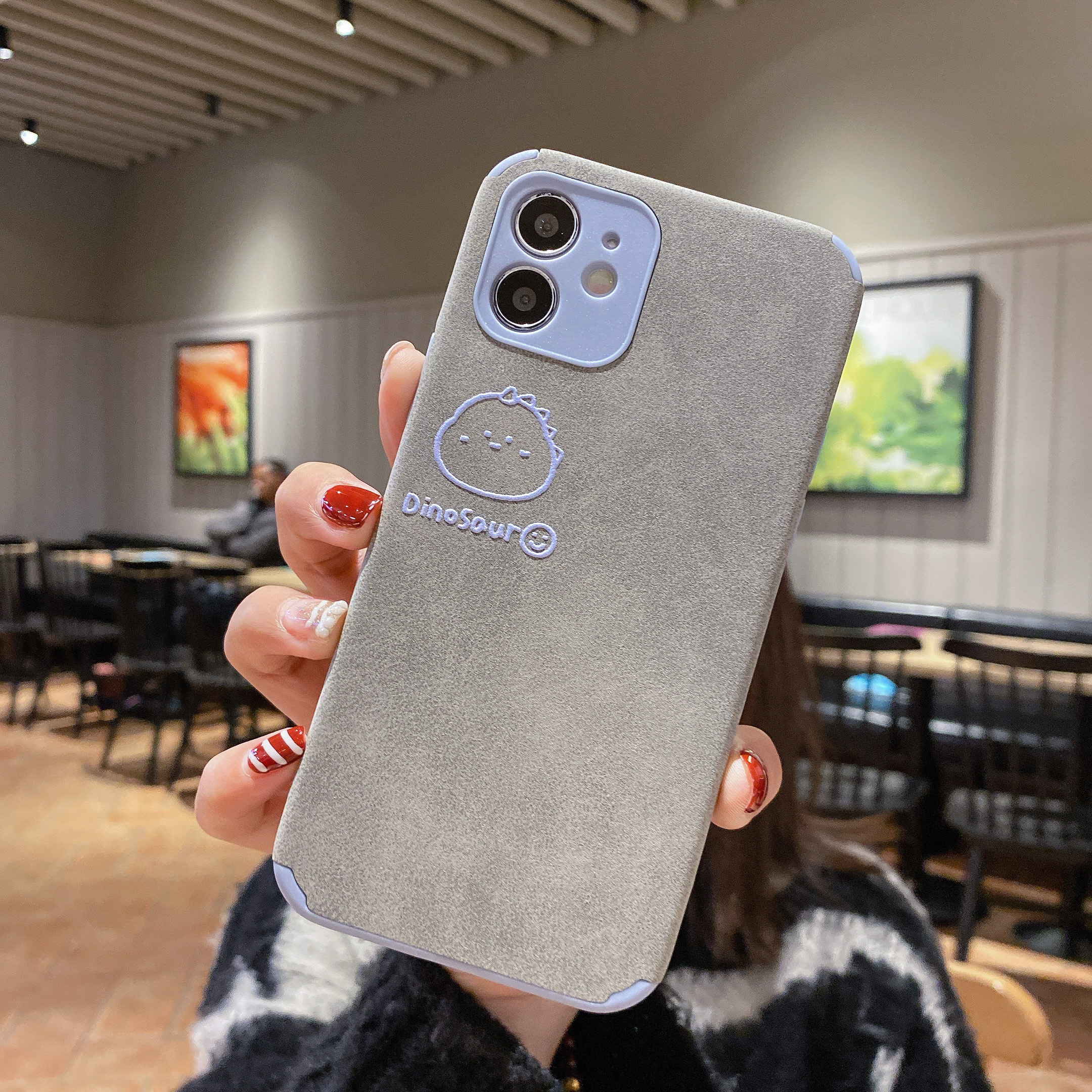 Ốp Điện Thoại Hình Khủng Long / Cá Sấu Cho Iphone 12mini 11promax X Xr Xsmax 7 8plus | BigBuy360 - bigbuy360.vn