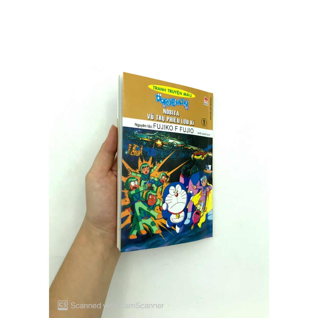 Sách - Doraemon Tranh Truyện Màu - Nobita Vũ Trụ Phiêu Lưu Kí - Tập 1 (Tái Bản 2019)