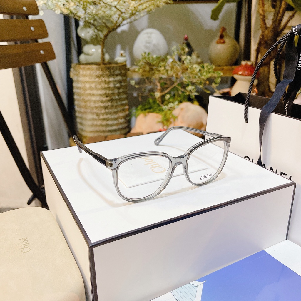 Gọng cận Chloe viền xám đen CE2719  dark grey