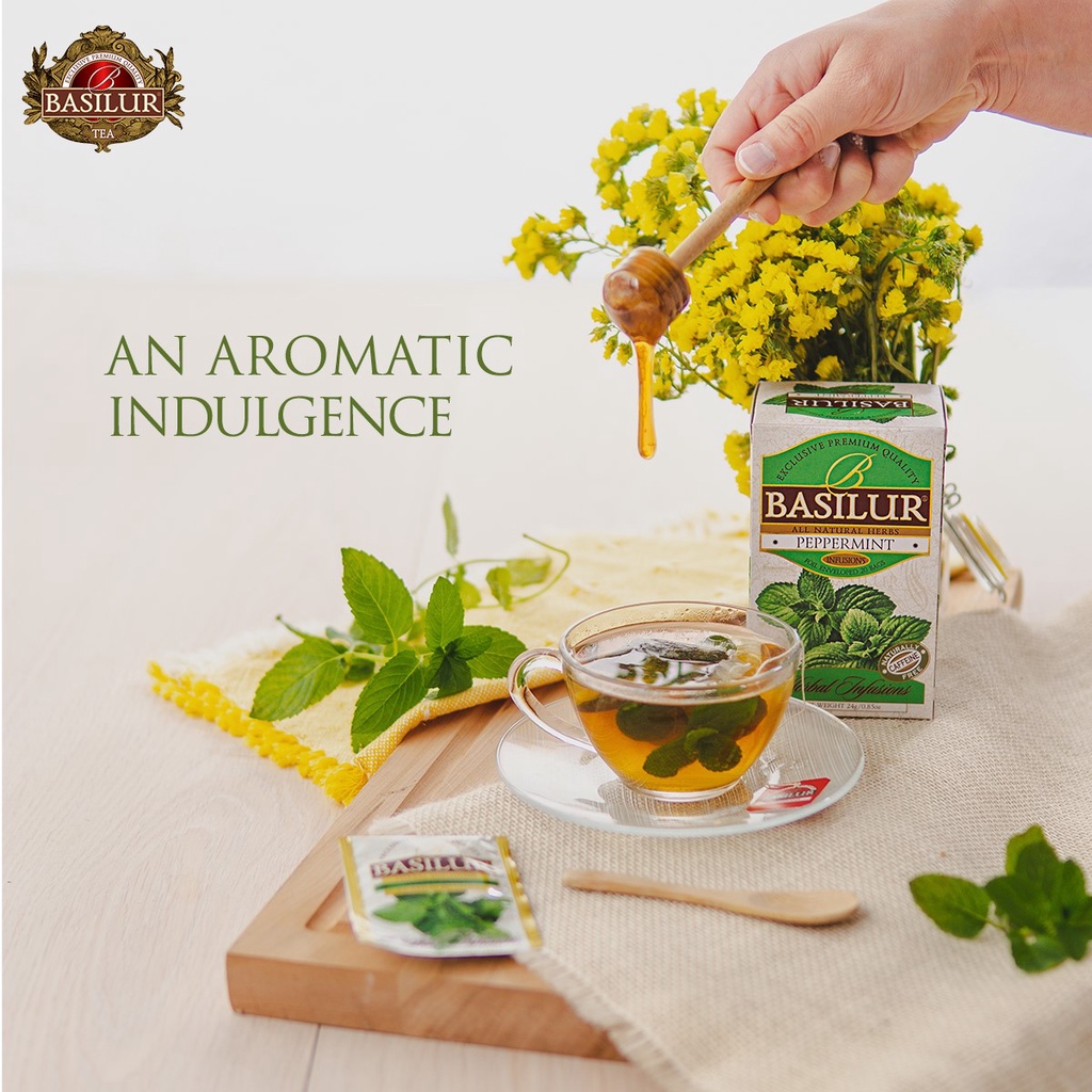 Trà bạc hà Basilur _Nhập khẩu Sri Lanka_25tui_50gam | BigBuy360 - bigbuy360.vn