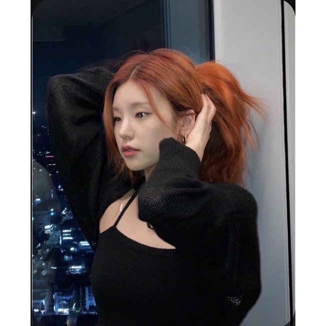 Thuốc nhuộm tóc CAM QUÝT | Tặng Oxy, vitaminE, bao tay, mũ trùm