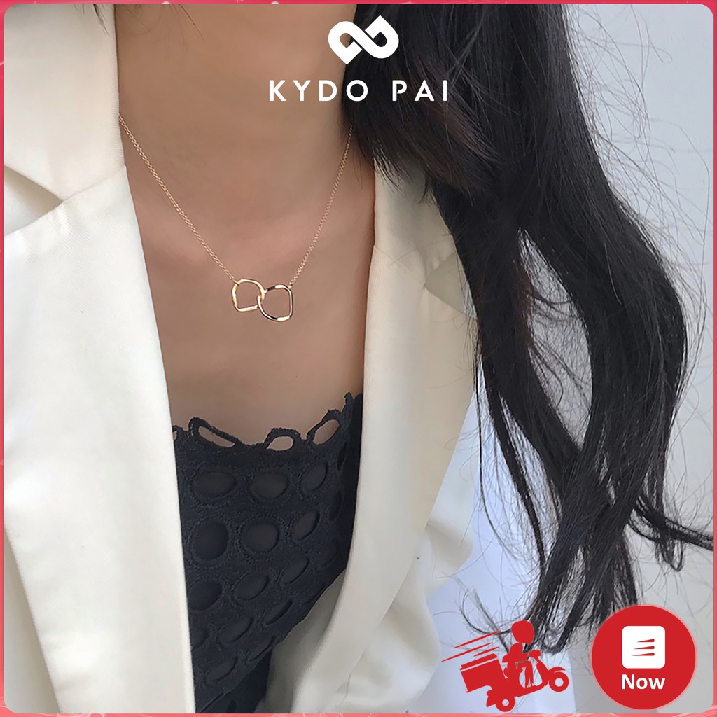 Dây chuyền choker 925 xinh cho nữ phong cách cá tính MCK8 - Trang sức bạc phụ kiện vòng cổ 2021 KYDO