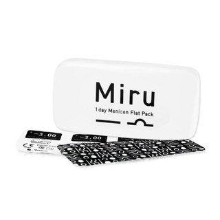 Kính áp tròng Miru 1 day (Không màu, có độ cận)