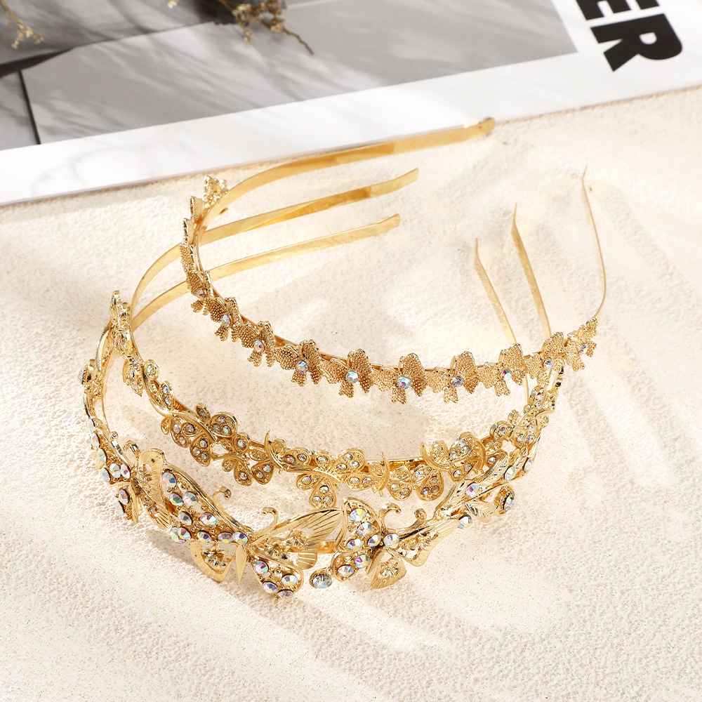 Cài tóc Haimeikang thời trang đính đá hợp kim sang trọng