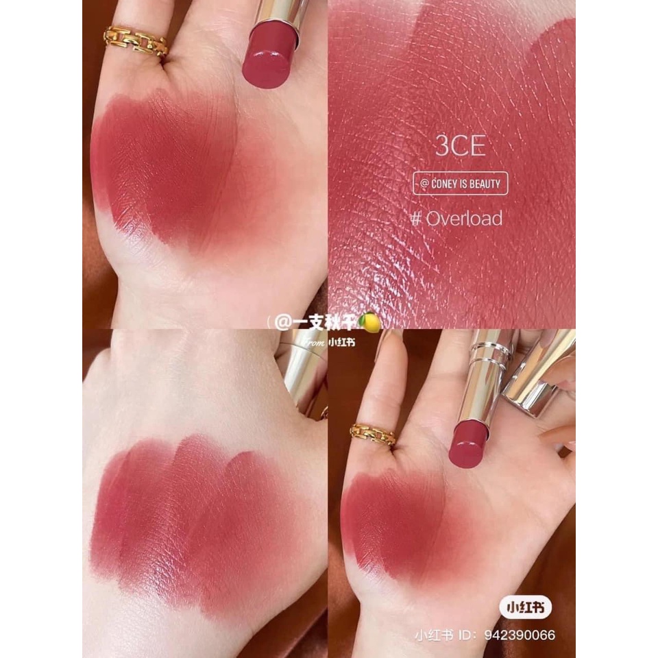 Son thỏi 3CE Glow Lip Color