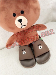 dép gấu thỏ cute cho bé 