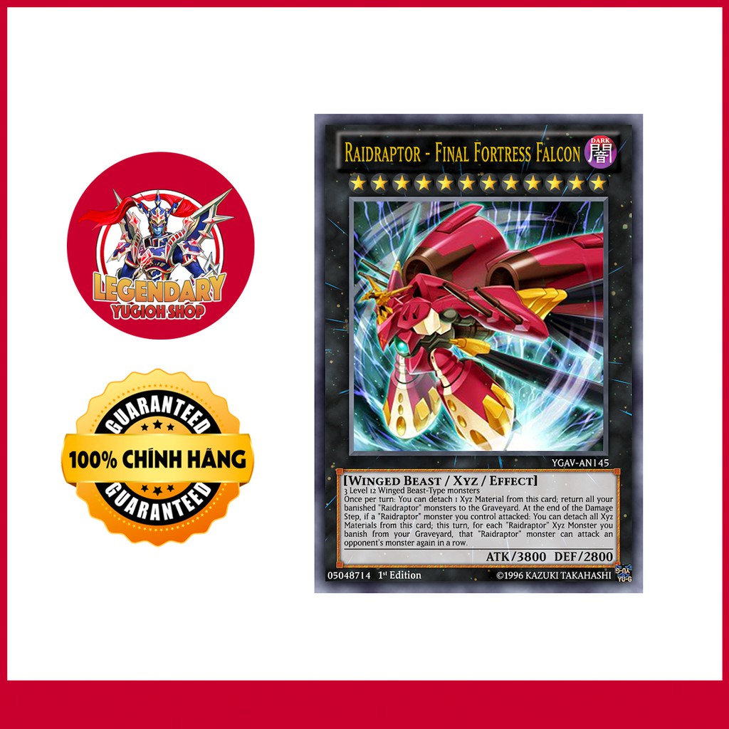 [EN][Thẻ Bài Yugioh Chính Hãng] Raidraptor - Final Fortress Falcon