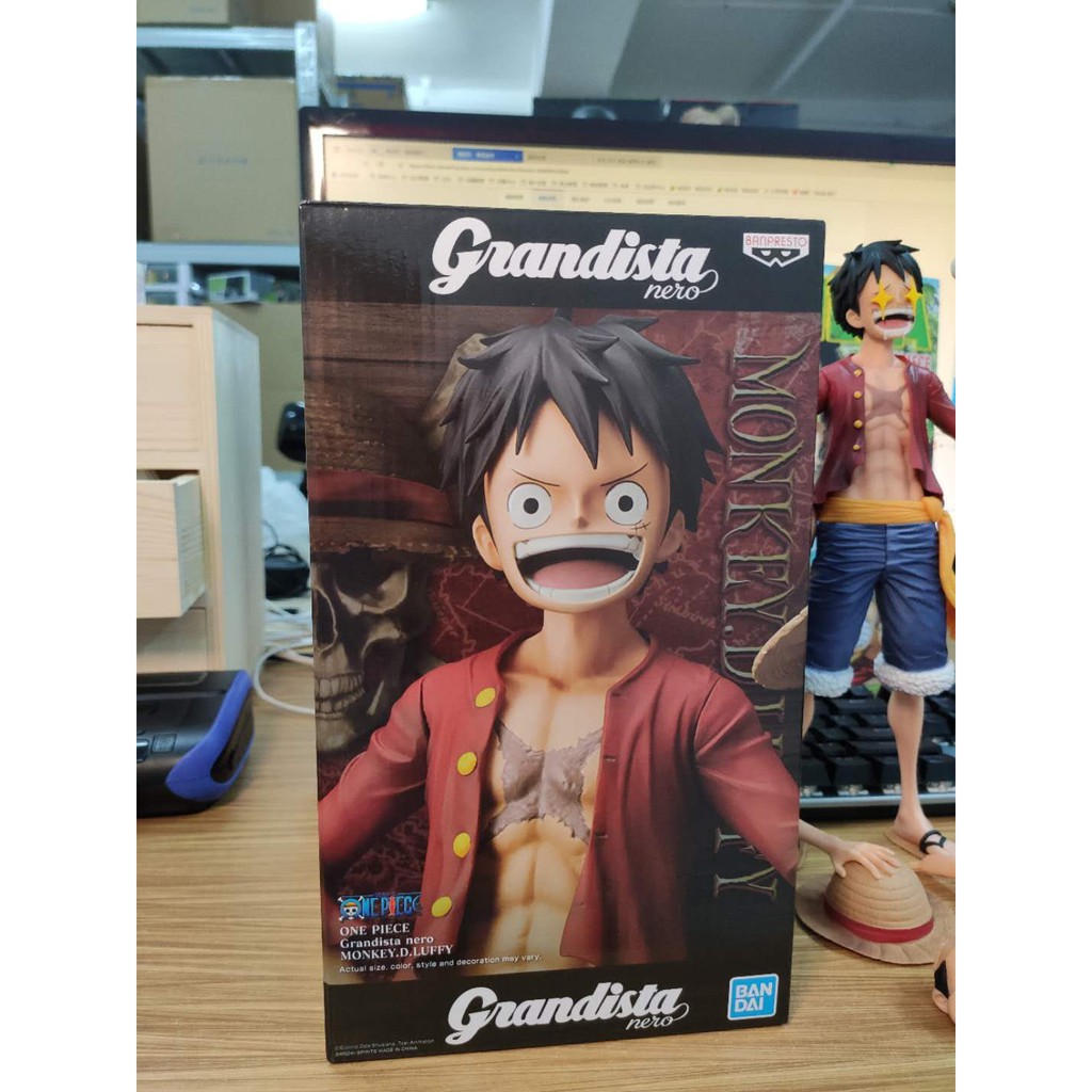 Mô hình nhân vật Luffy Grandista Nero - Cao 20 cm