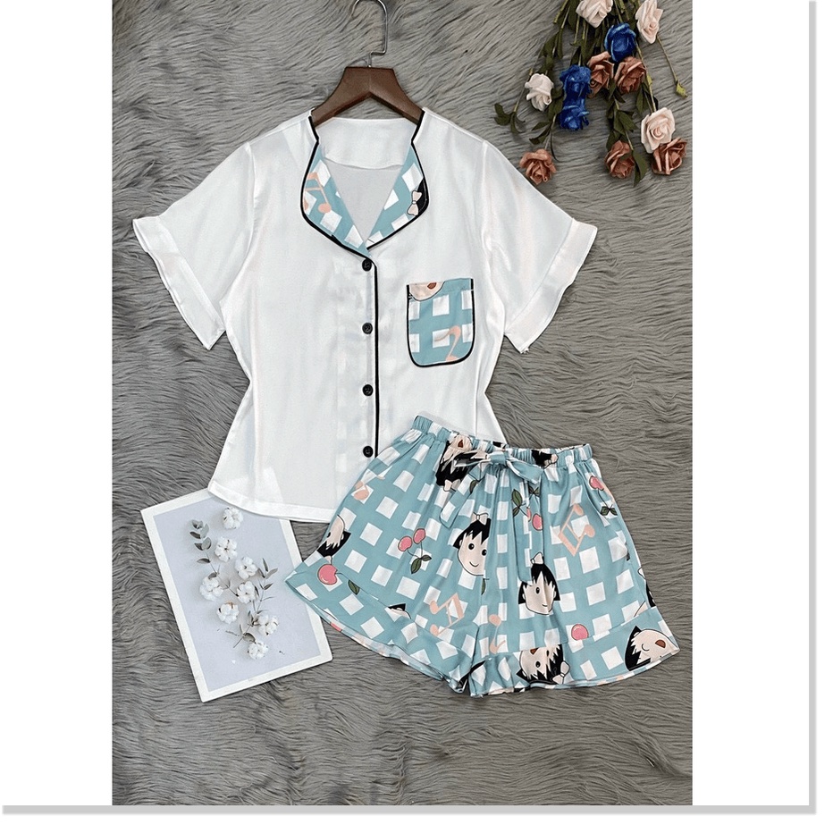 SET BỘ ĐỒ NGỦ NỮ SIÊU XINH , CỰC ĐẸP , MÁT MẺ , CHẤT LIỆU CAO / HÈ 2021 KME FASHION