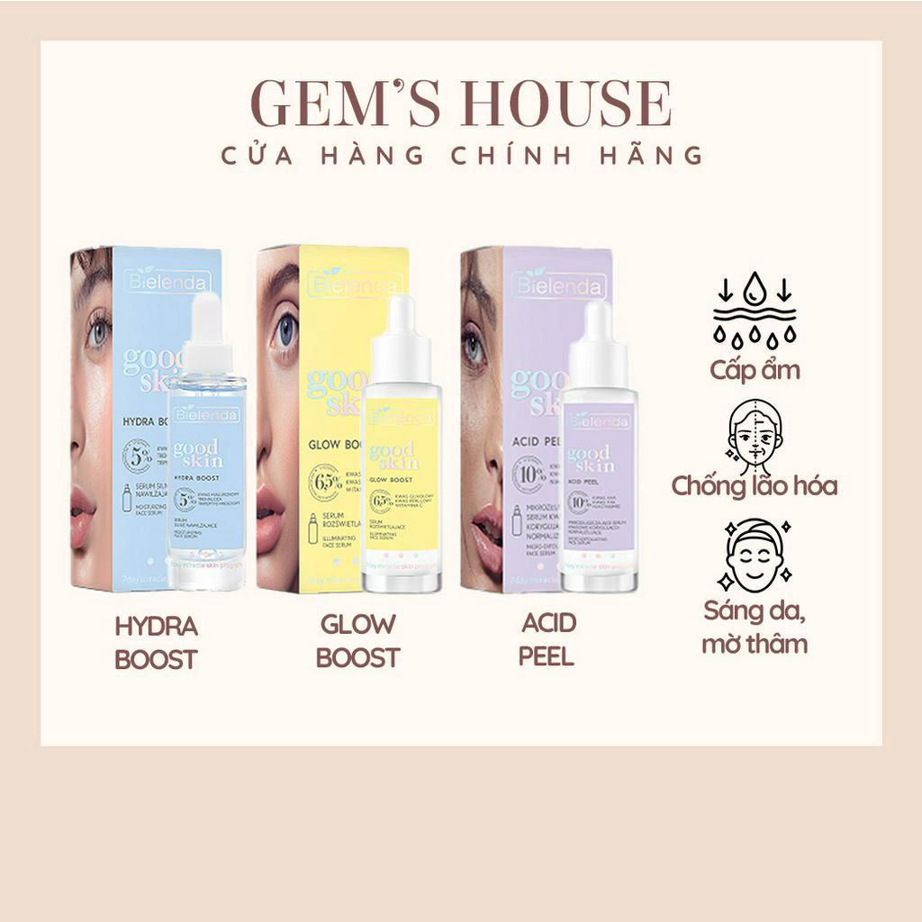 Serum Bielenda Good Skin giảm mụn & thâm, dưỡng trắng, căng bóng da 30ml