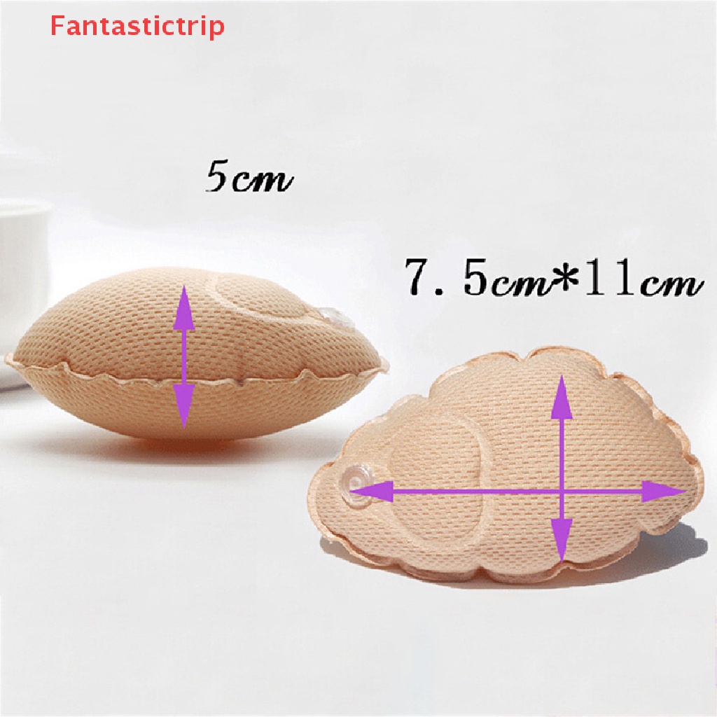1 Cặp Miếng Đệm Ngực Bơm Hơi Dày Dặn Mới