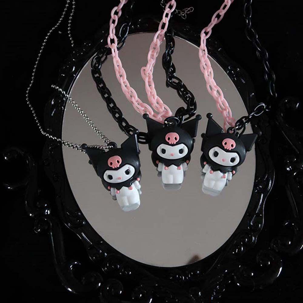 MOCHO Vòng Cổ Choker Bằng Nhựa Acrylic In Họa Tiết Hoạt Hình Phong Cách Hàn Quốc Cho Nữ