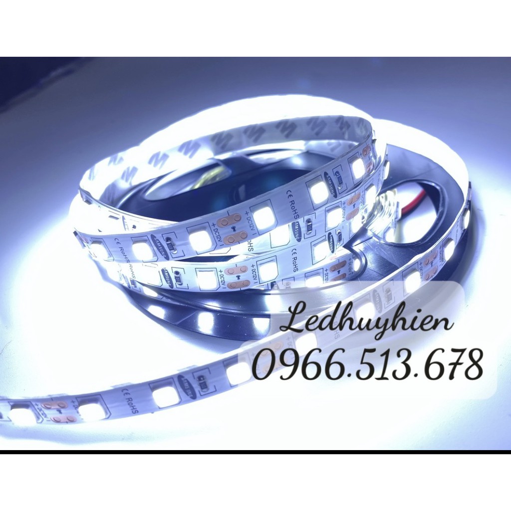 Led dây dán 5054 12v samsung siêu sáng - led cuộn 5m