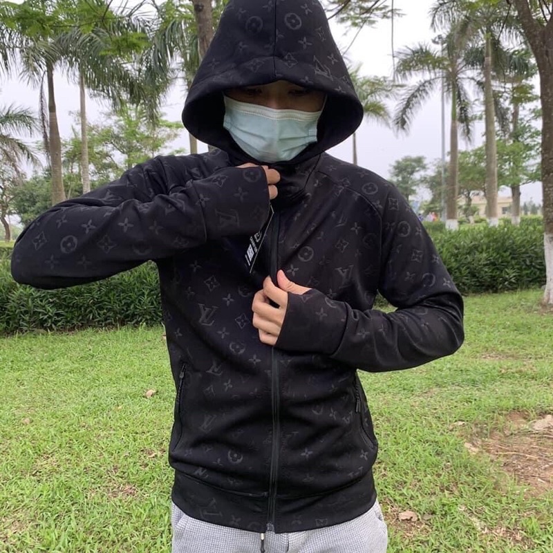 Áo Chống Nắng Nam,Nữ Dập Vân LV Chất Thông Hơi Có Giãn Thoáng Mát ,Chống Nắng Chống Tia UV