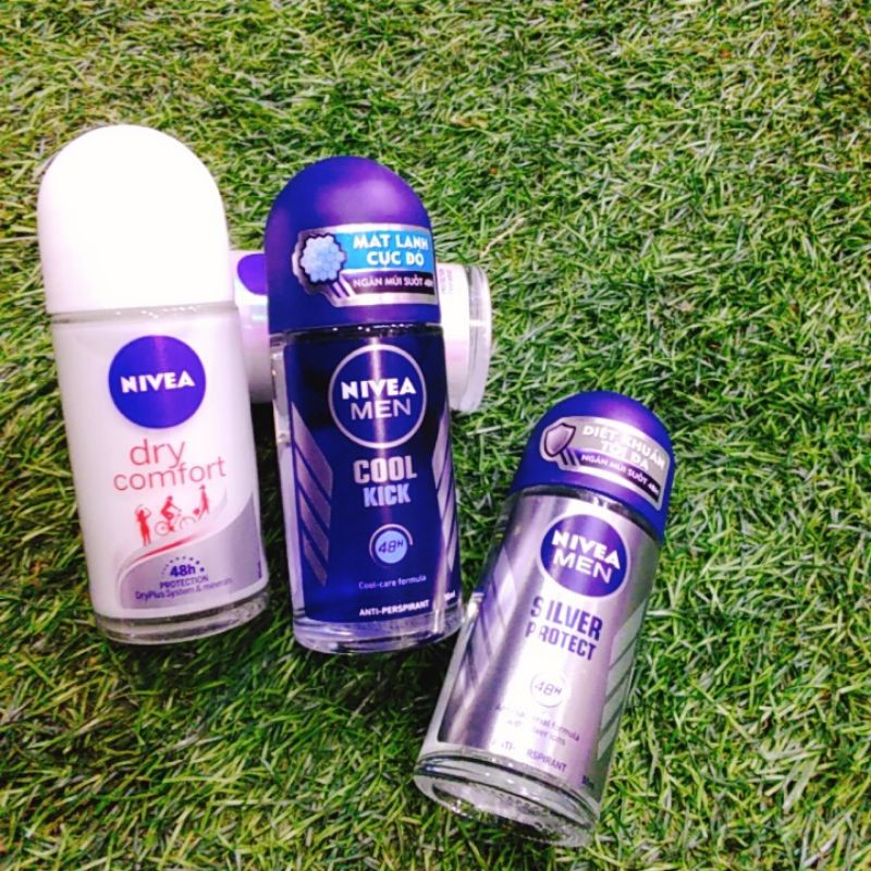 Lăn khử mùi NIVEA nam-nữ 50ml