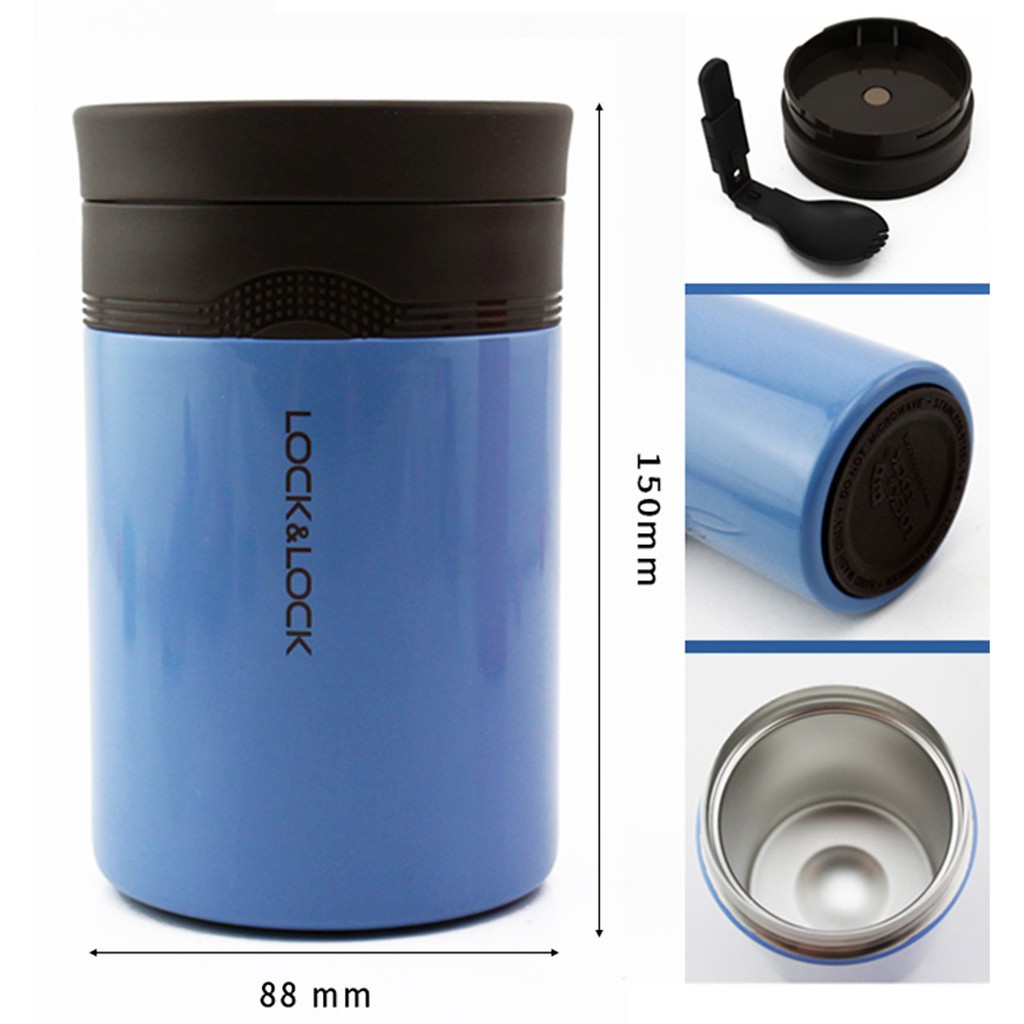 Hộp Giữ Nhiệt Đựng Thức Ăn Lock&Lock New Wave Food Jar LHC8024 [500ML] | BigBuy360 - bigbuy360.vn