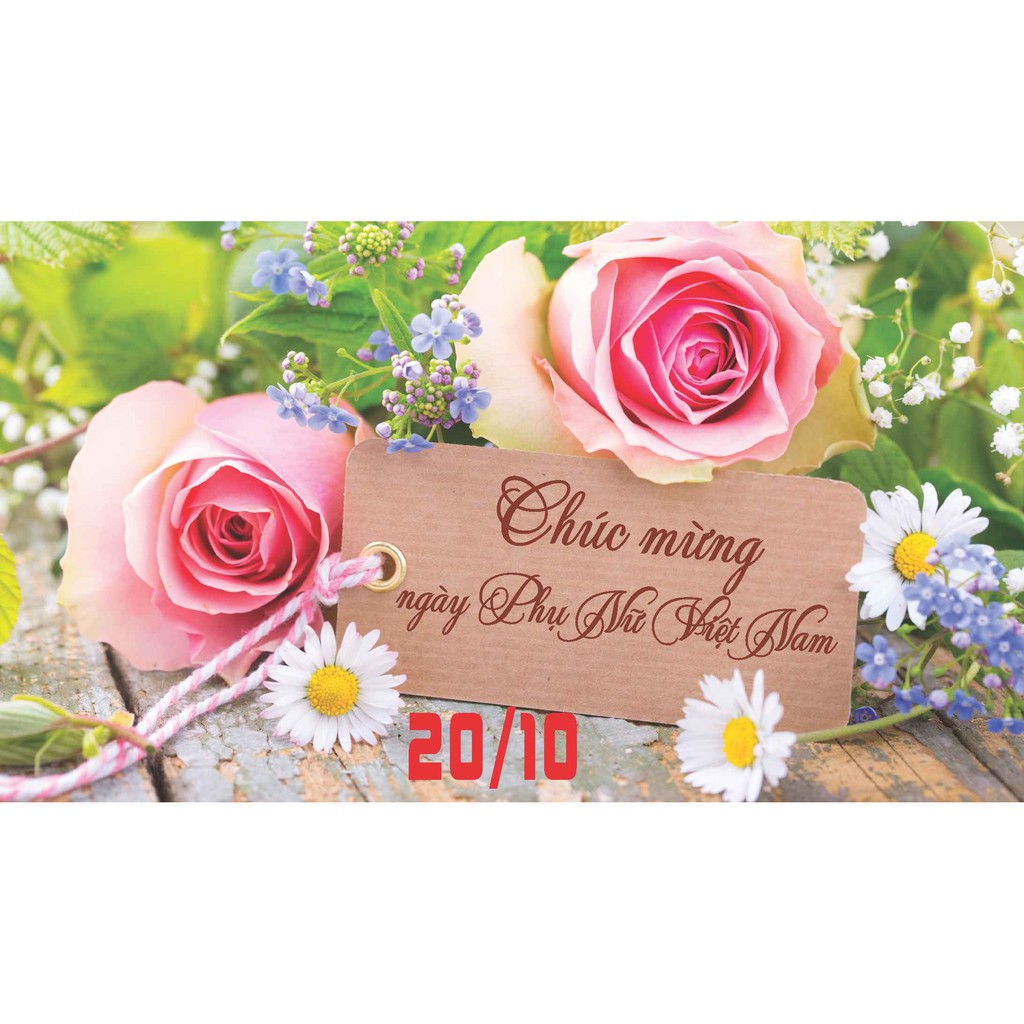 Thiệp chúc mừng ngày Phụ Nữ Việt Nam 20/10
