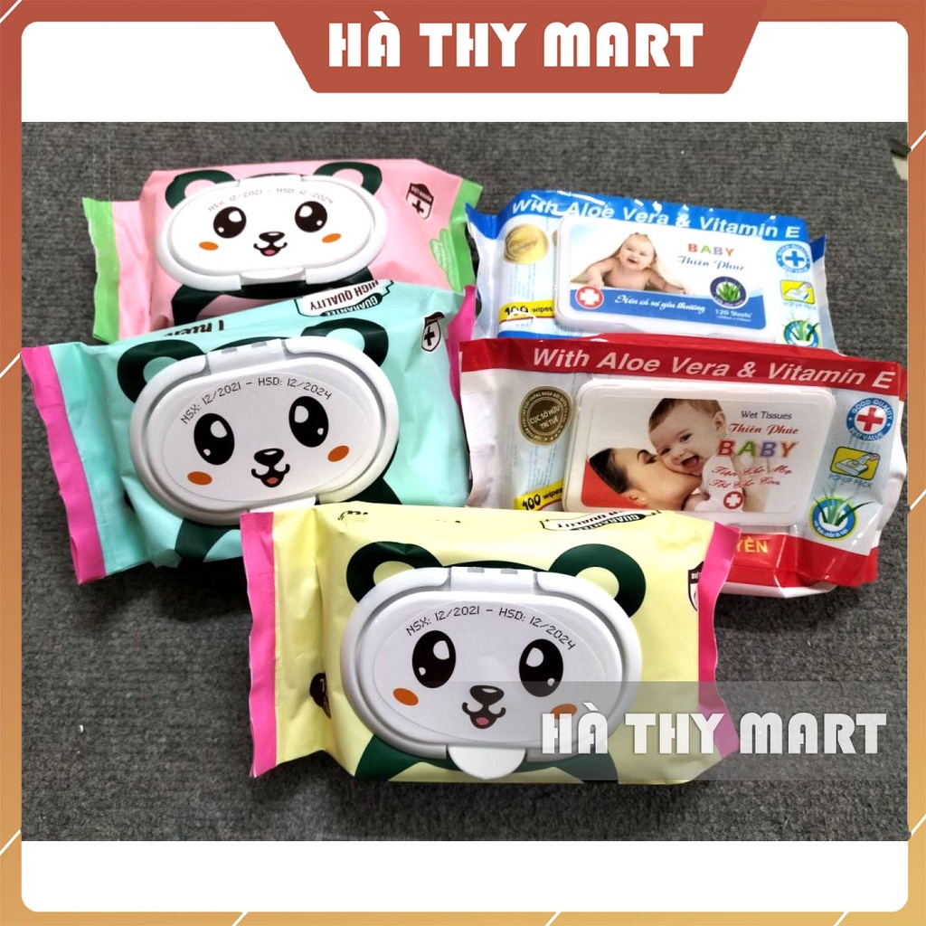 Gói khăn giấy ướt BaBy Thiên Phúc cho bé (100 - 120 tờ)