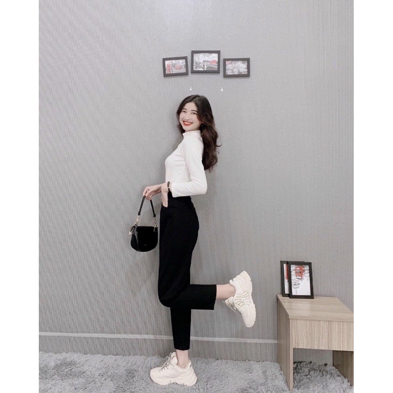 Quần bò baby màu đen chất đẹp, quần jean màu đen đi học cực đẹp hot 2021