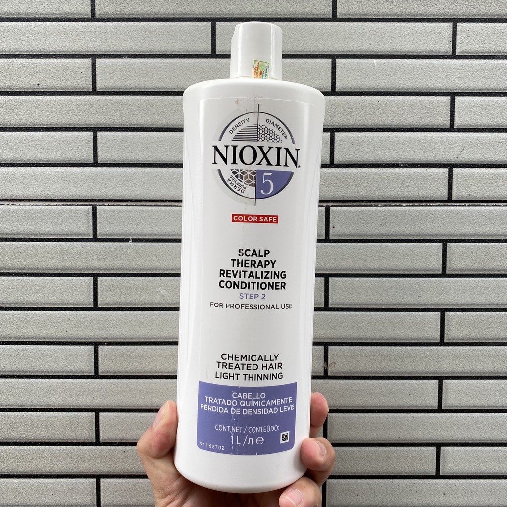 Dầu xả chống rụng tóc Nioxin System 5 Conditioner 1000ml ( New 2019)