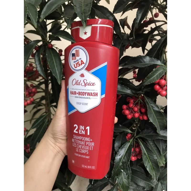 [NK Mỹ][532ml-Chuẩn Mỹ] Sữa tắm gội cho nam Old Spice 532ml - hàng nhập khẩu chính hãng Mỹ - T-RIS SHOP