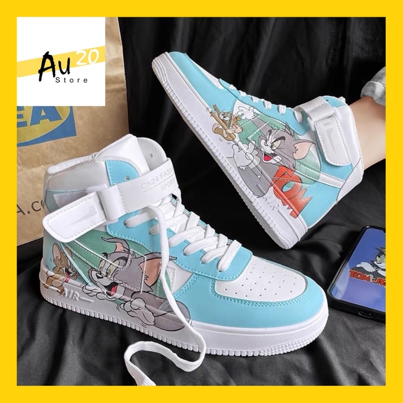 [Ảnh Thật] Giày Thể Thao Sneaker Nam Nữ Hyper Cổ Cao Phong Cách Bụi Hot Nhất Được Bạn Trẻ Săn Đón