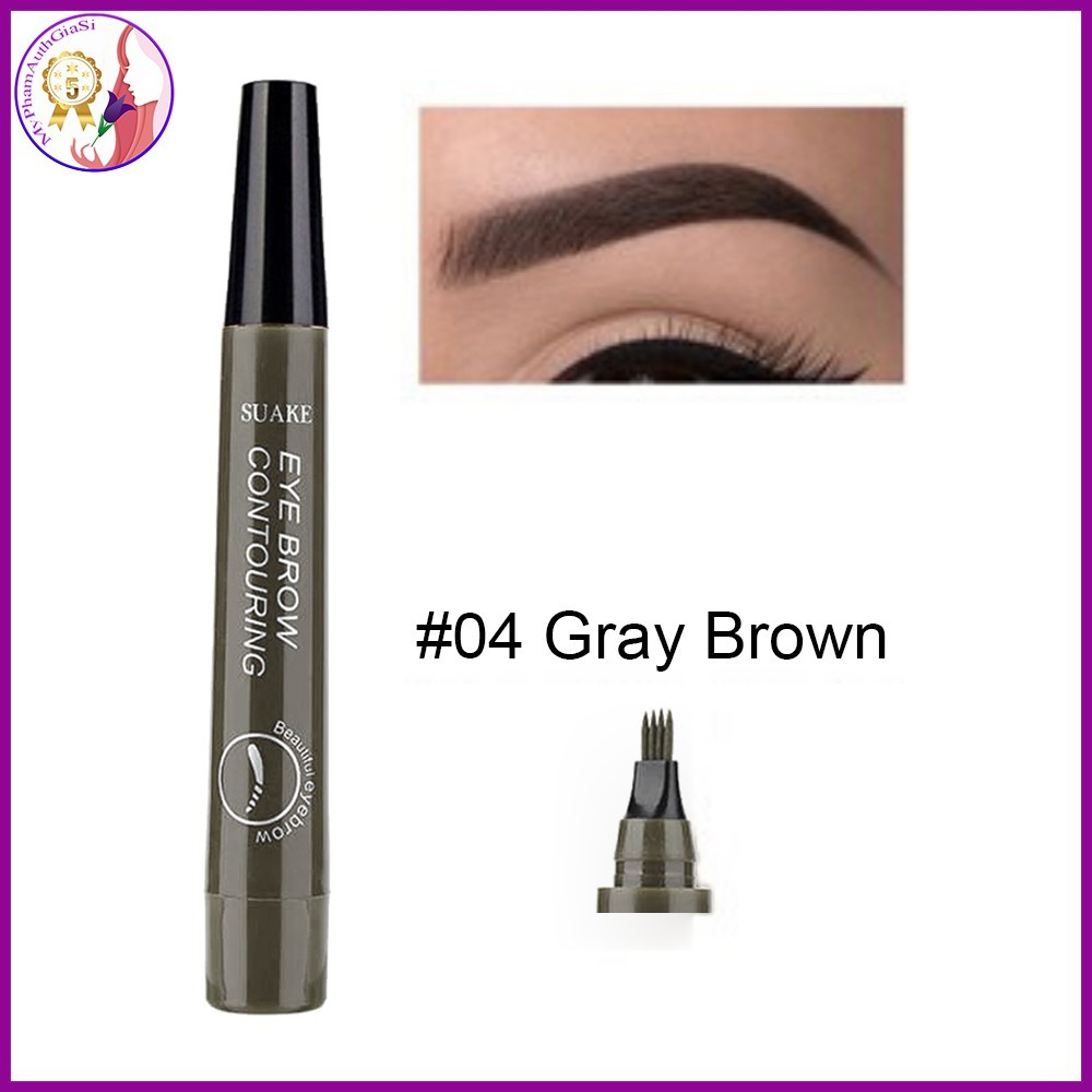 Bút chì kẻ mày phẩy sợi 4D chống trôi, cho sợi lông mày tự nhiên - chì mày phẩy đẹp Phiên bản Mới Sịn Sò Hơn Chì Suake | BigBuy360 - bigbuy360.vn