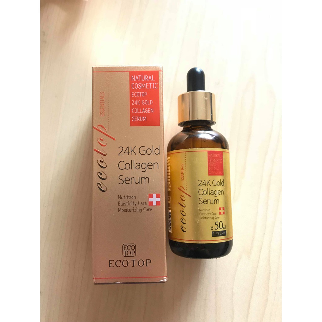 Serum Ecotop tinh chất vàng 24k Gold Collagen 50ml