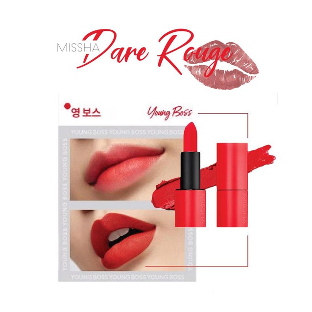 Son Thỏi Lì Missha Dare Rouge Velvet