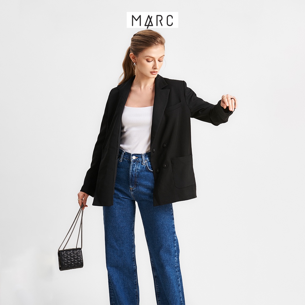 Áo blazer nữ MARC FASHION 4 nút 2 túi trước CBPH042822 | BigBuy360 - bigbuy360.vn
