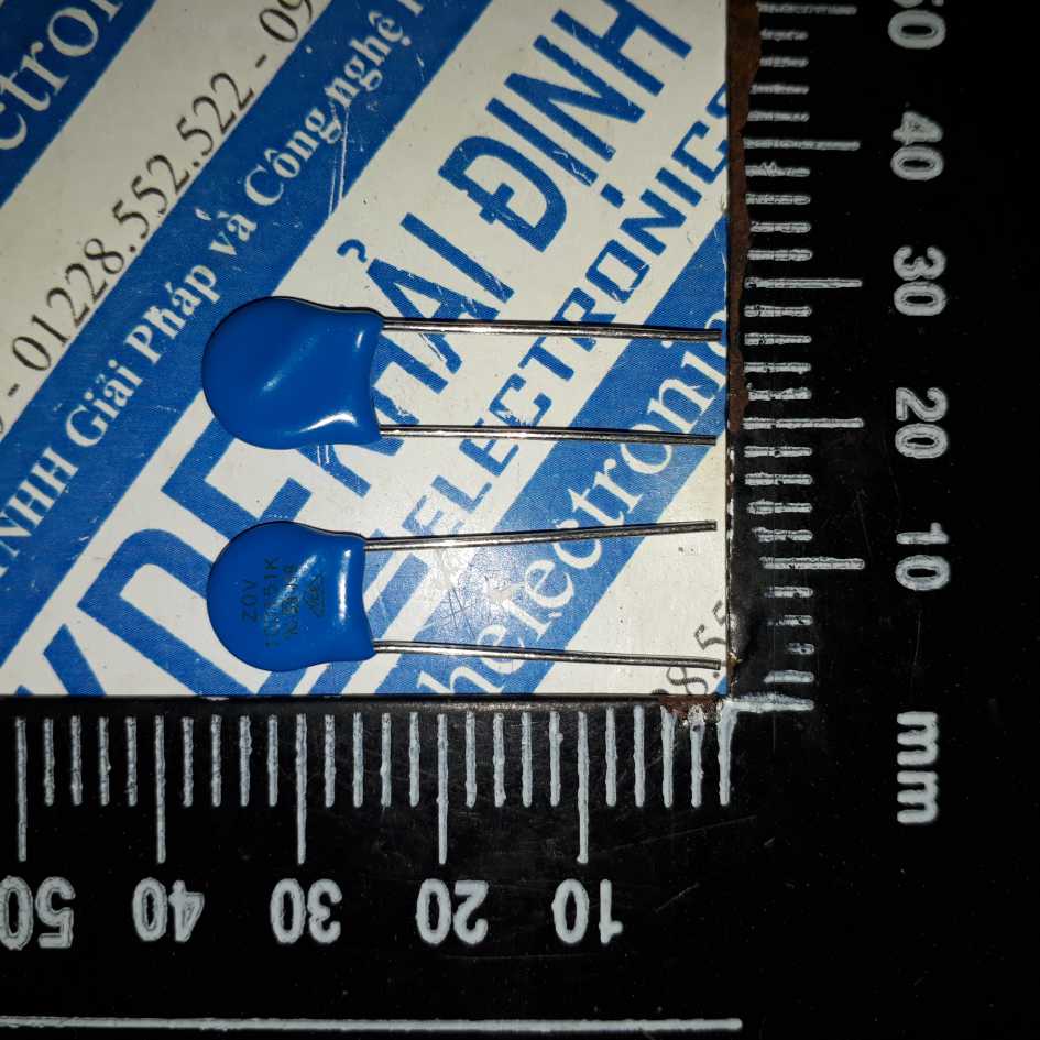 20 con TỤ CHỐNG SÉT, VARISTOR 7D 7mm (GIÁ CHO GÓI 20 CON) kde0814