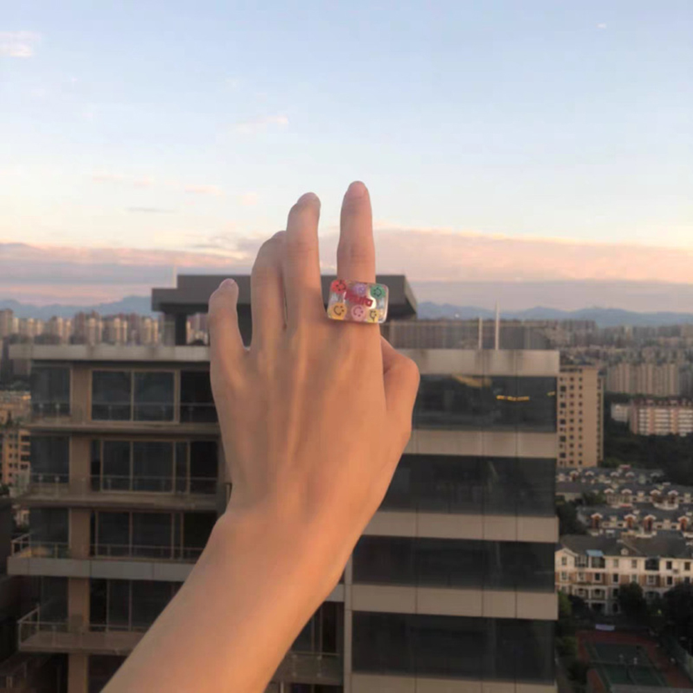 Nhẫn Đeo Ngón Tay Phong Cách Hàn Quốc 2021 Cho Nữ