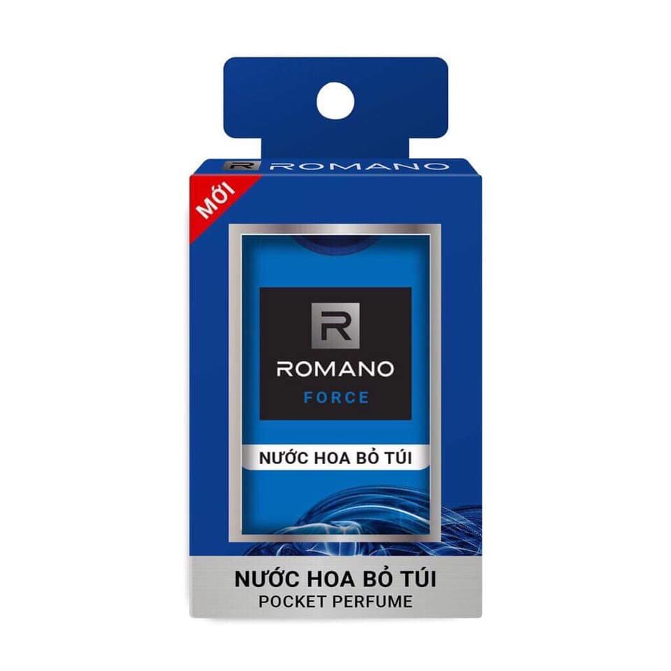 Nước Hoa Bỏ Túi Romano 250 lần Xịt 18ml-Hàng Chính