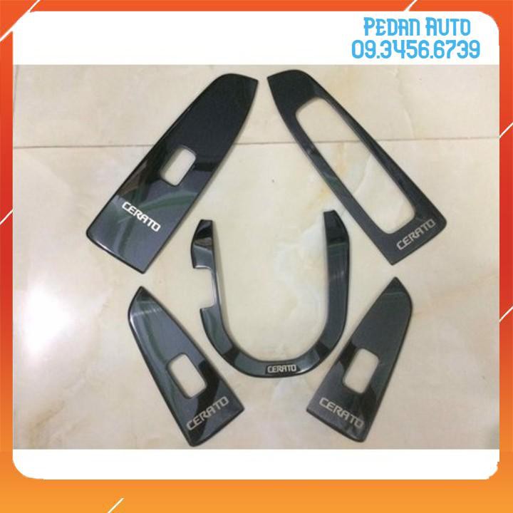 Ốp Nội Thất Xe CERATO 2019 2020 2021 mẫu titan cao cấp