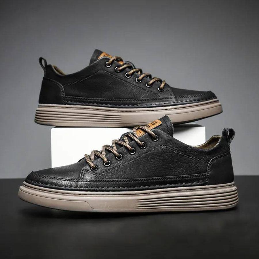Giày thể thao nam, Sneaker da PU cao cấp, đế cao su chống trơn trượt, tăng chiều cao 4cm (BN0112)