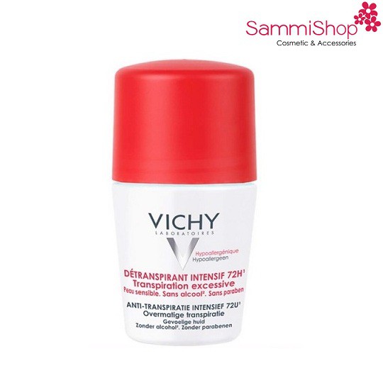 Lăn khử mùi Vichy Detranspirant Intensif 72h Transpiration Excessive 50ml | BigBuy360 - bigbuy360.vn