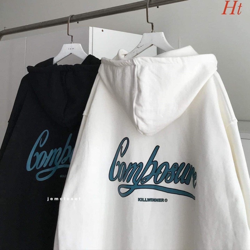 Áo khoác nỉ cotton COM in hai mặt HT12