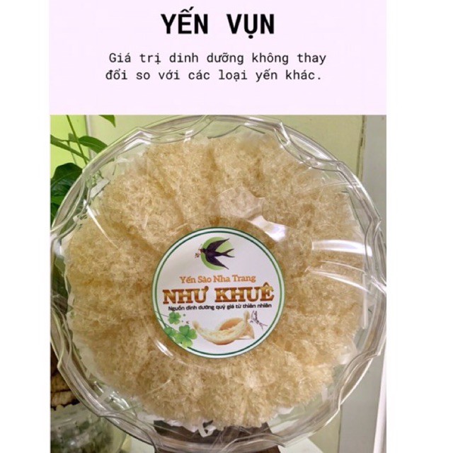 Yến Tinh Chế Vụn Như Khuế