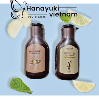 Bộ đôi dầu gội & dầu xã hanayuki