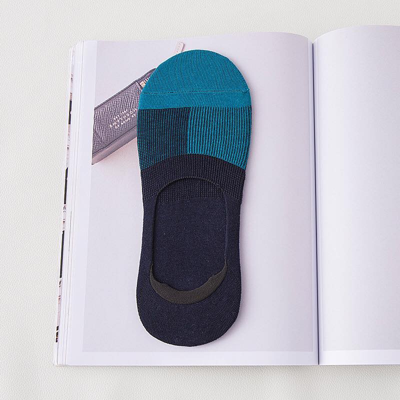 Set Vớ Tàng Hình Caro - Tất Lười Họa Tiết Caro